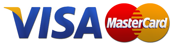 Visa and Mastercard accepted